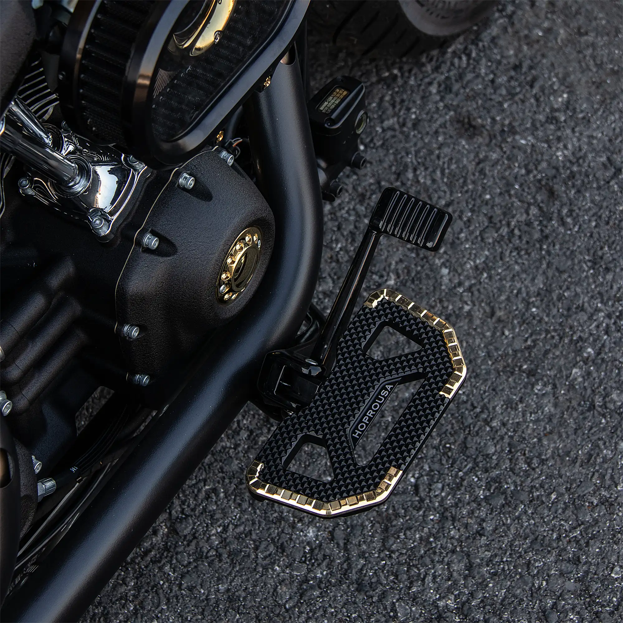 Panda Series Rider Floorboards for M8 Softail - Image 8