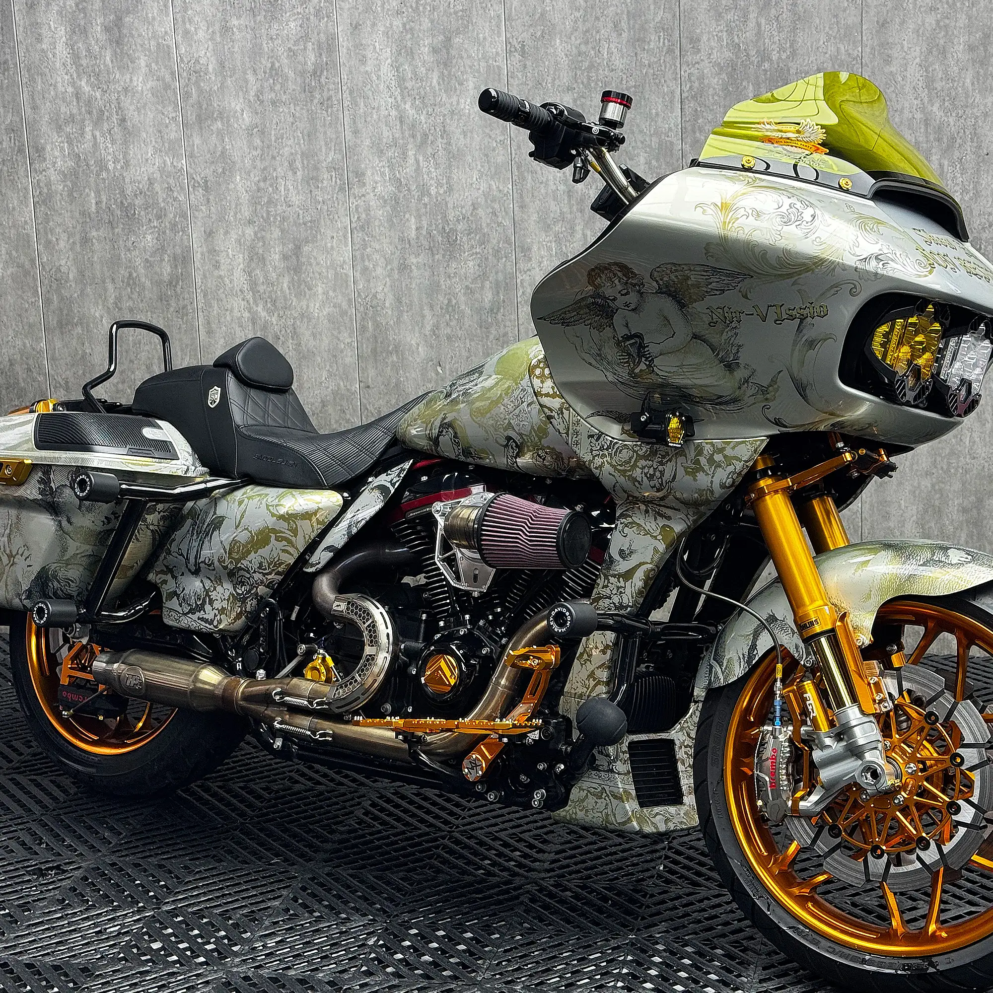 Hyper Vision Series V68 Gen2 K&N Air Cleaner Kit for Harley M8 - Image 5