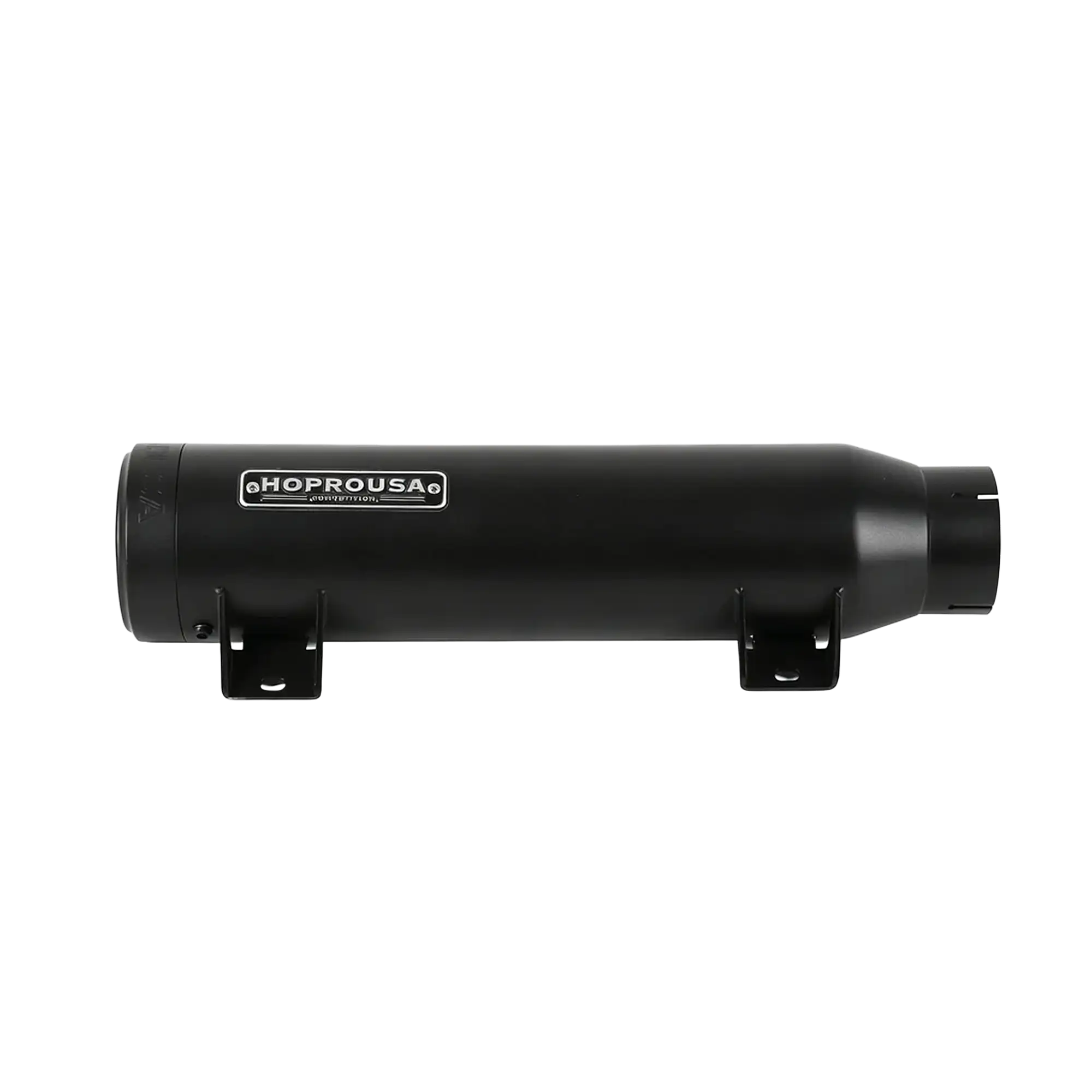 Black Slip-On Muffler for 2025+ M8 Softail - Image 3