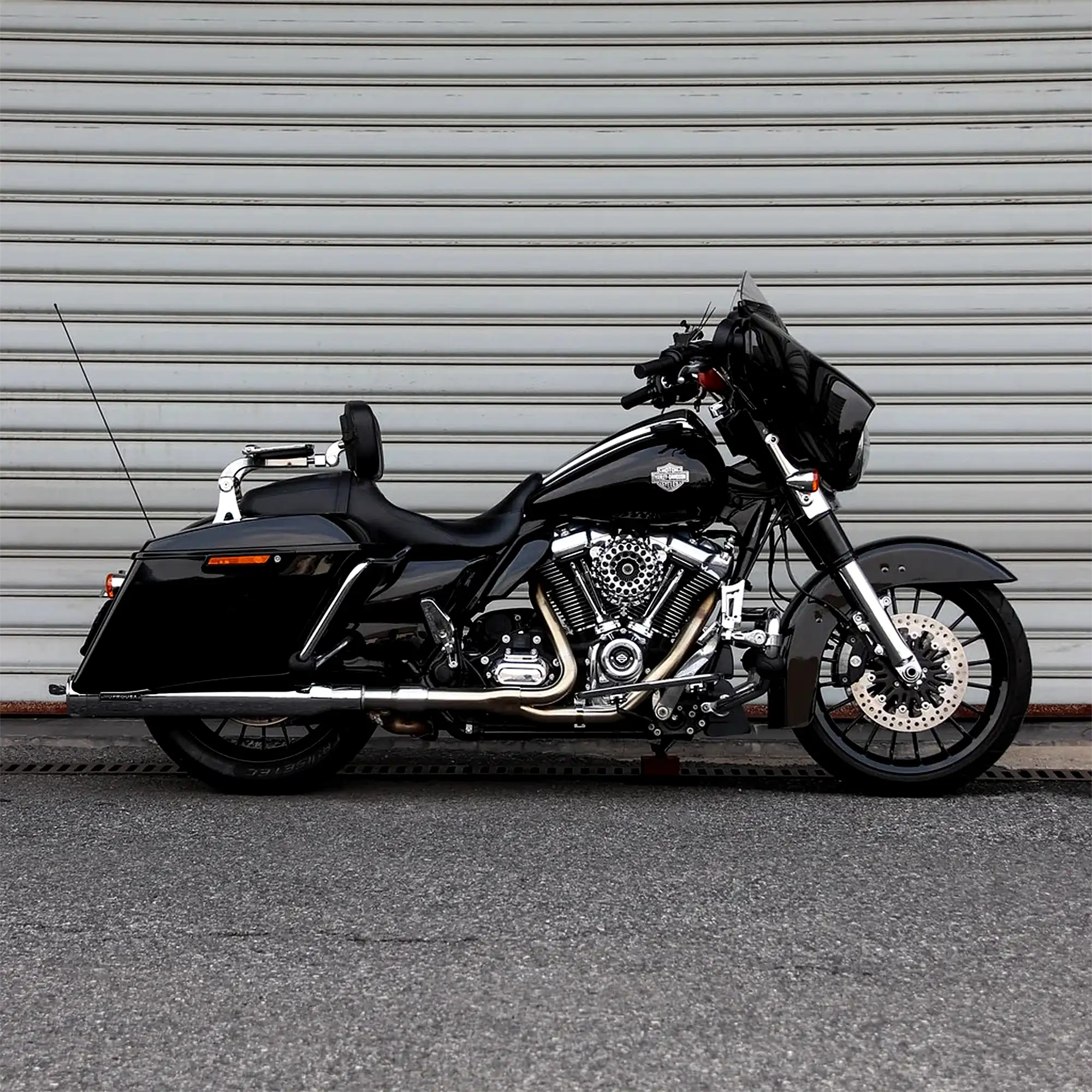 2-Into-1 Header & Mid-Pipe for 2017+ Harley Touring - Image 6