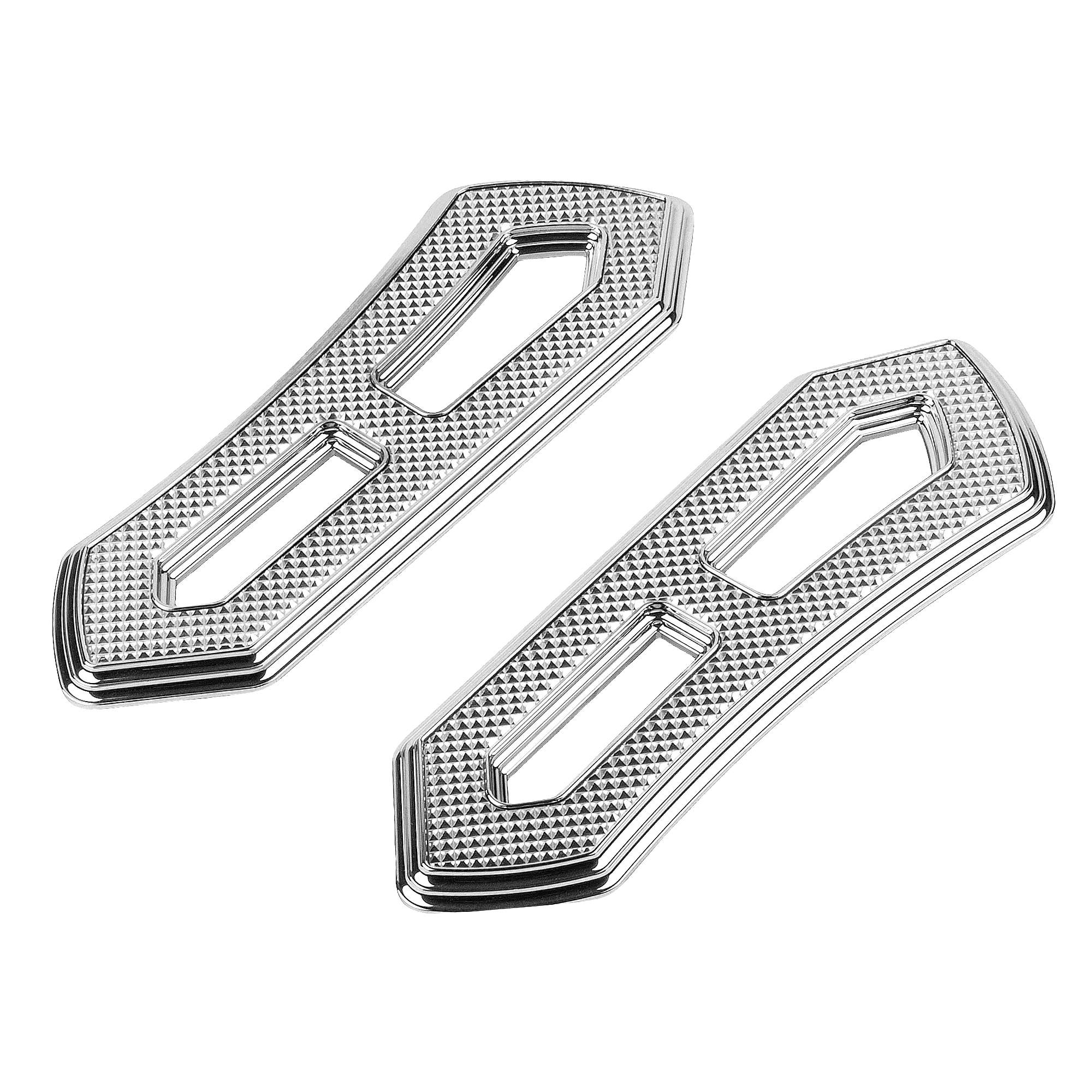 Diamond Series Stretched Rider Floorboards - Image 2