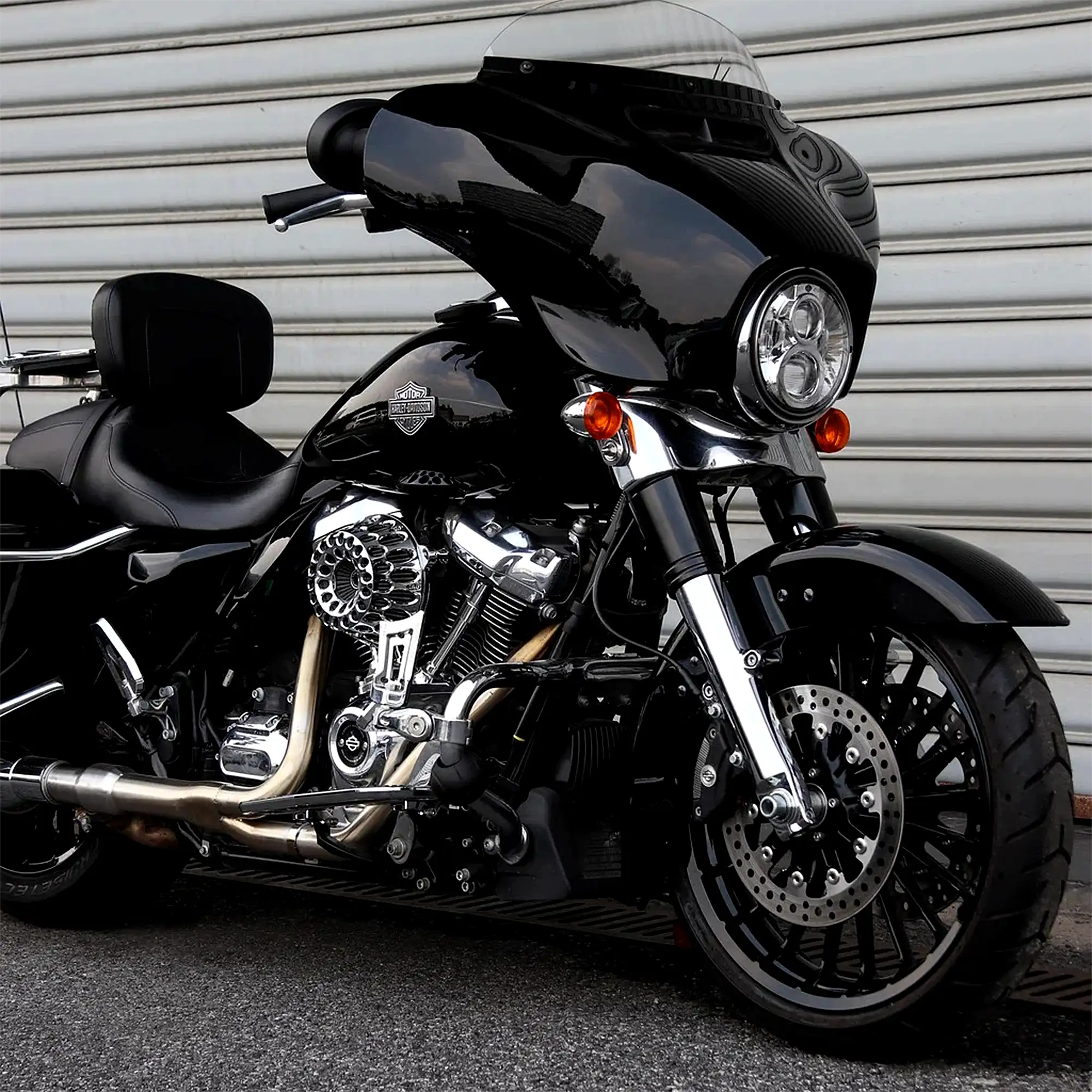 2-Into-1 Header & Mid-Pipe for 2017+ Harley Touring - Image 5