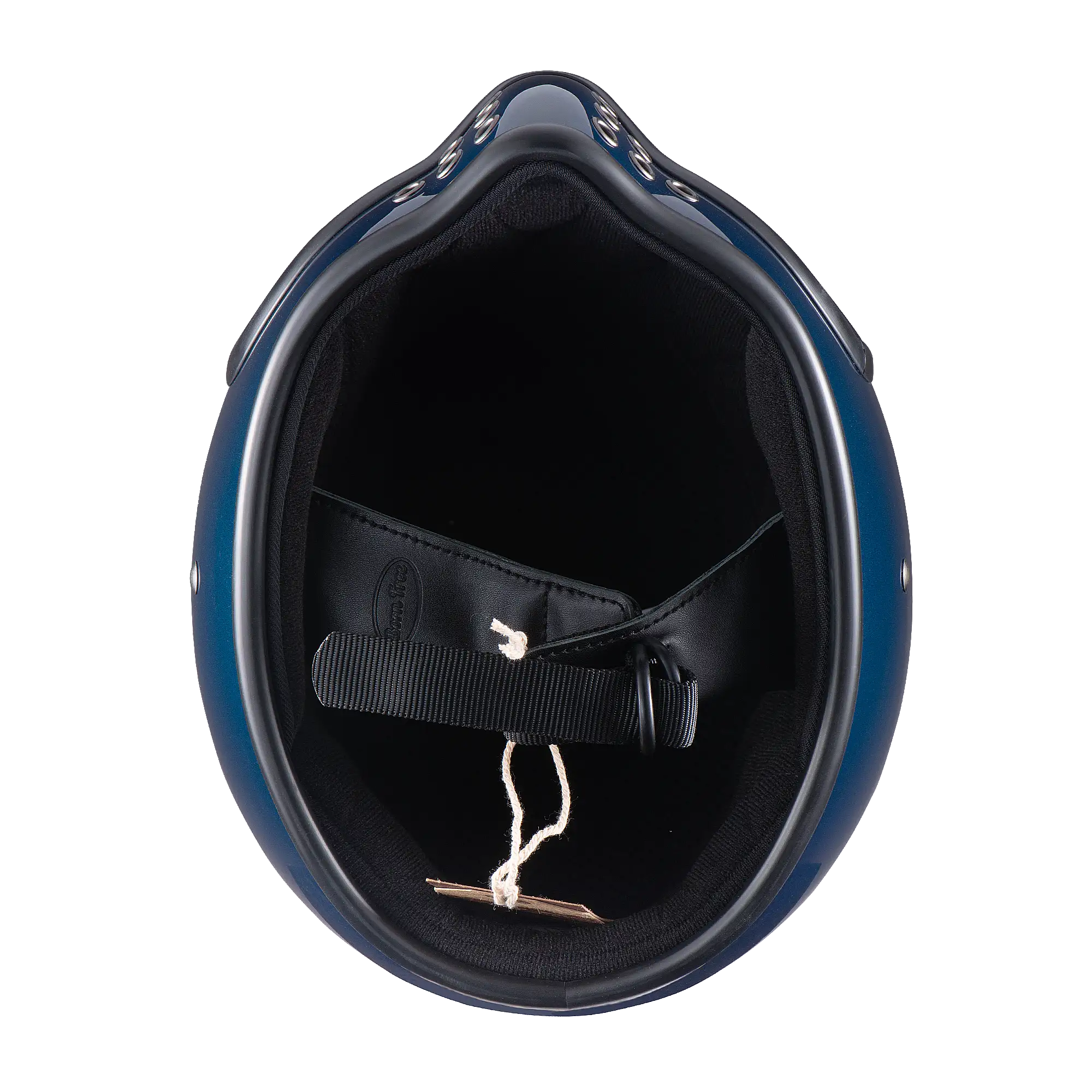 BornFree Mini Moto3 Round-Vent Vintage MX-Inspired Novelty Helmet - Image 3