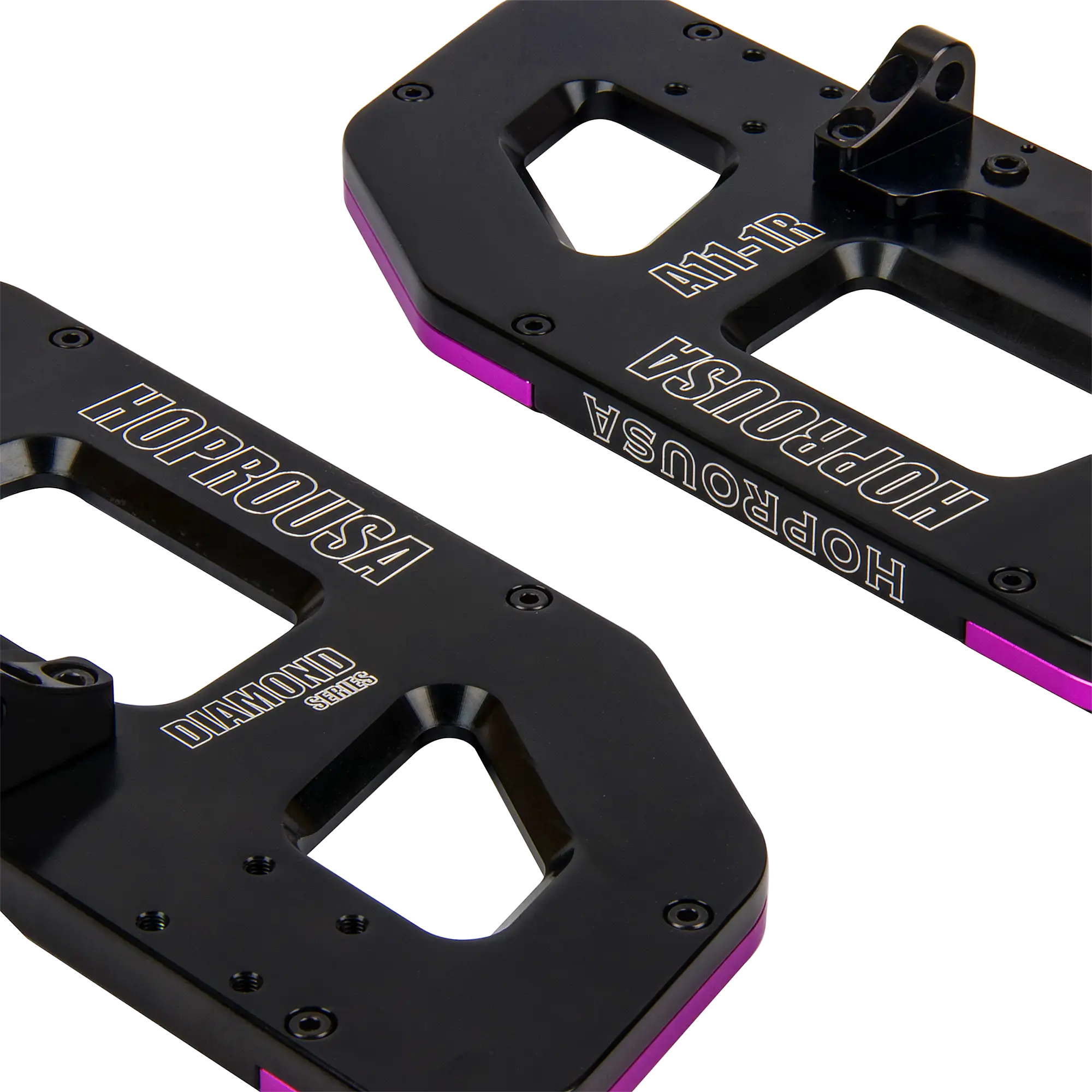 Panda Series Stretched Rider Floorboards - Image 5