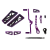 Anodized Purple