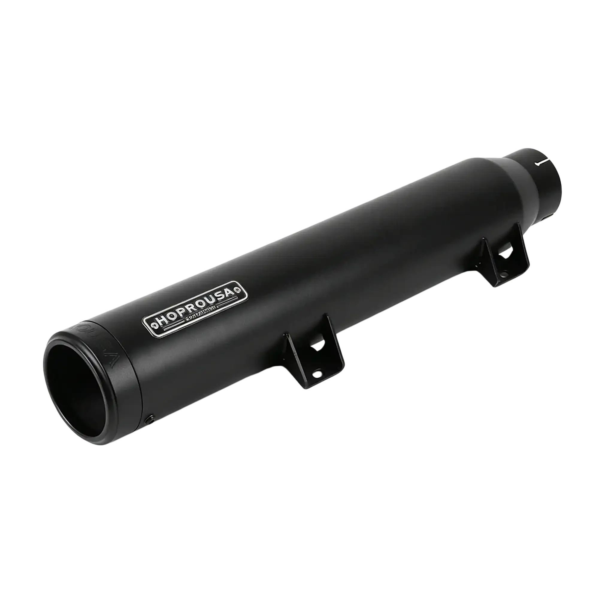 Black Slip-On Muffler for 2025+ M8 Softail - Image 5