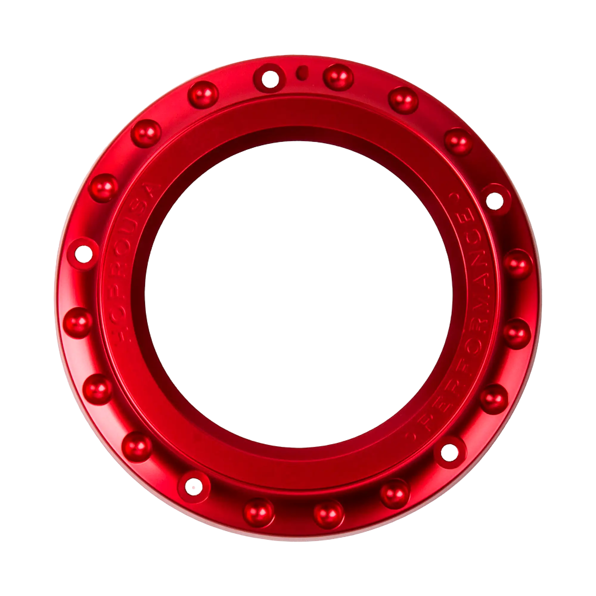 Clear View 5-Hole Derby Cover for M8 Softail
