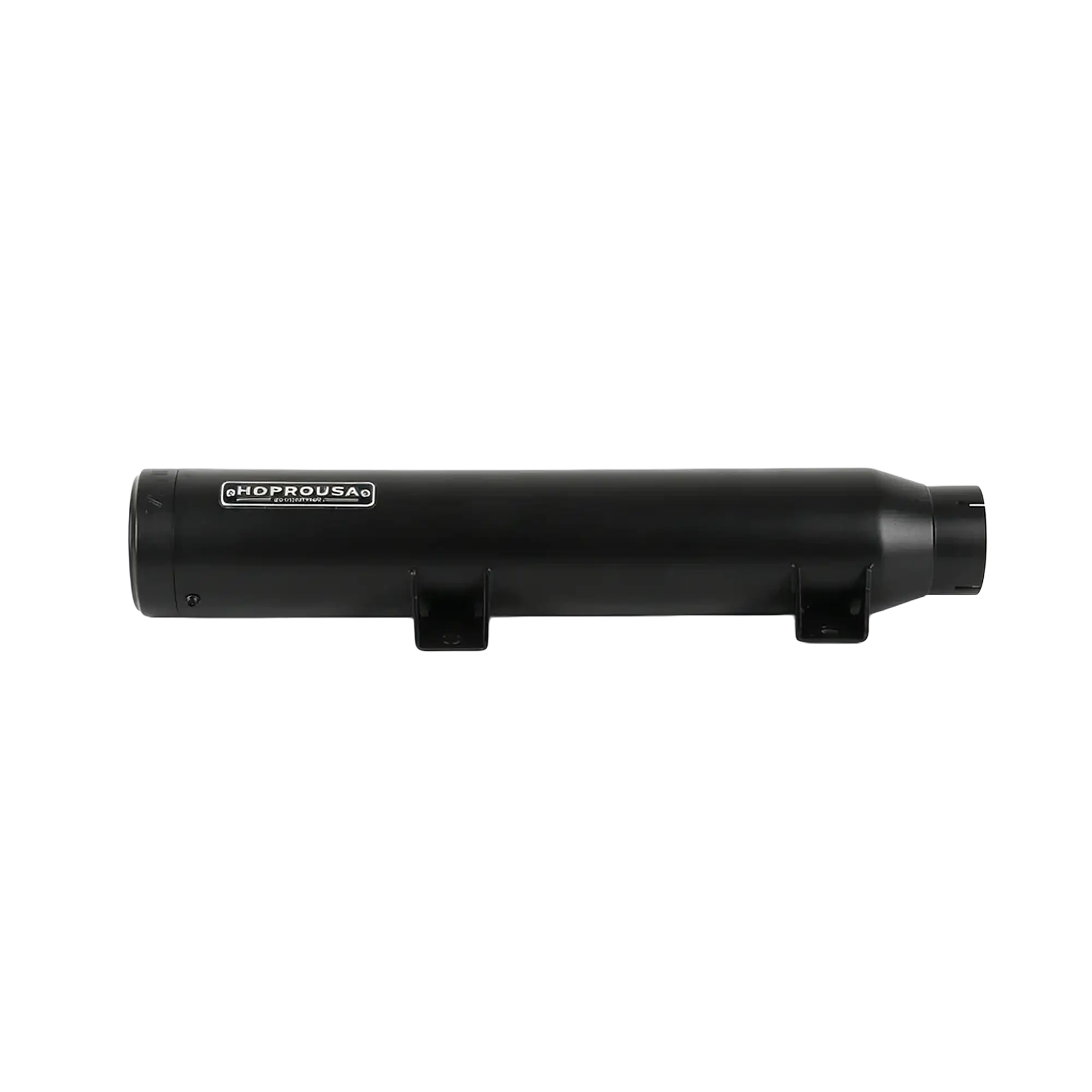 Black Slip-On Muffler for 2025+ M8 Softail - Image 4