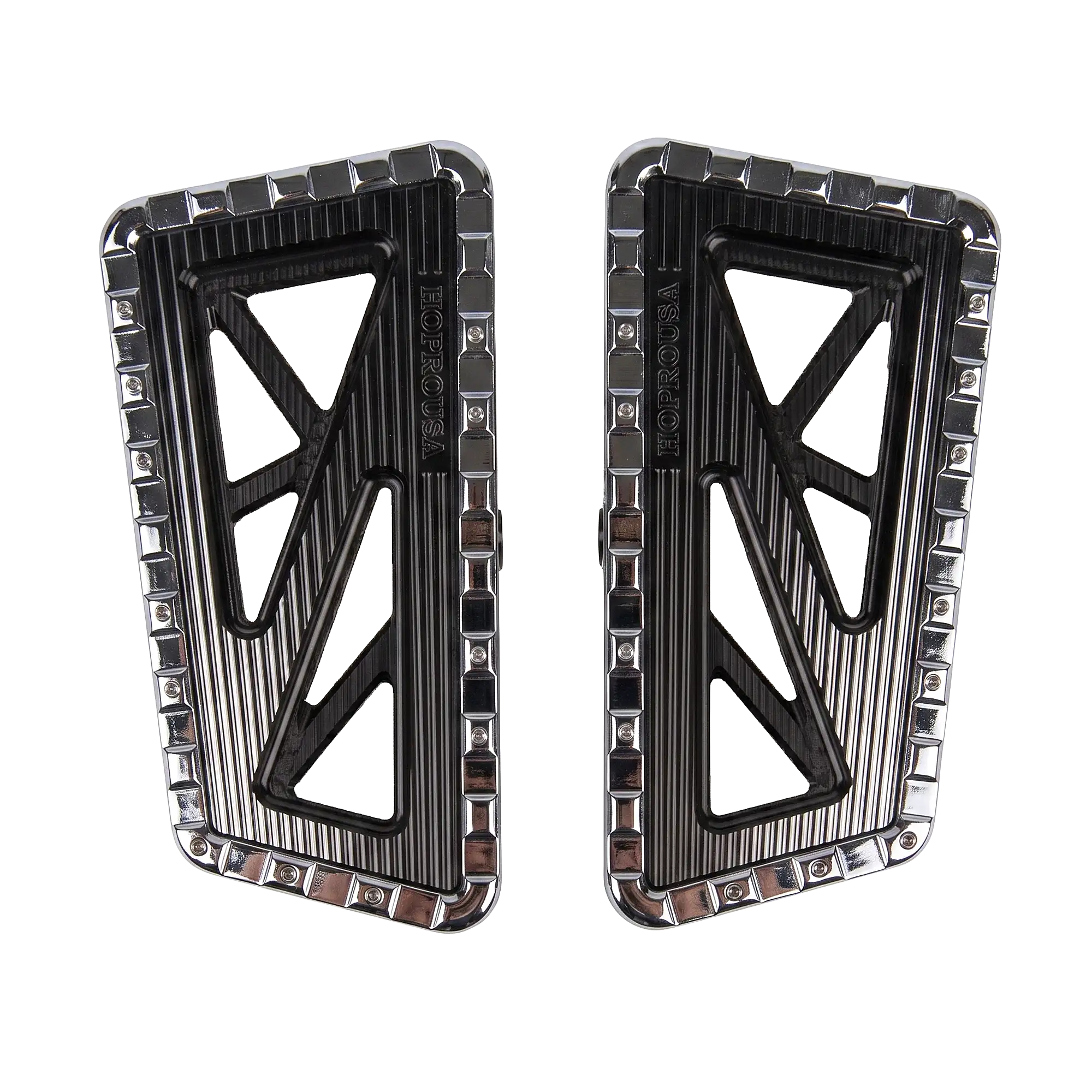 Flying Series Rider Floorboards for M8 Softail