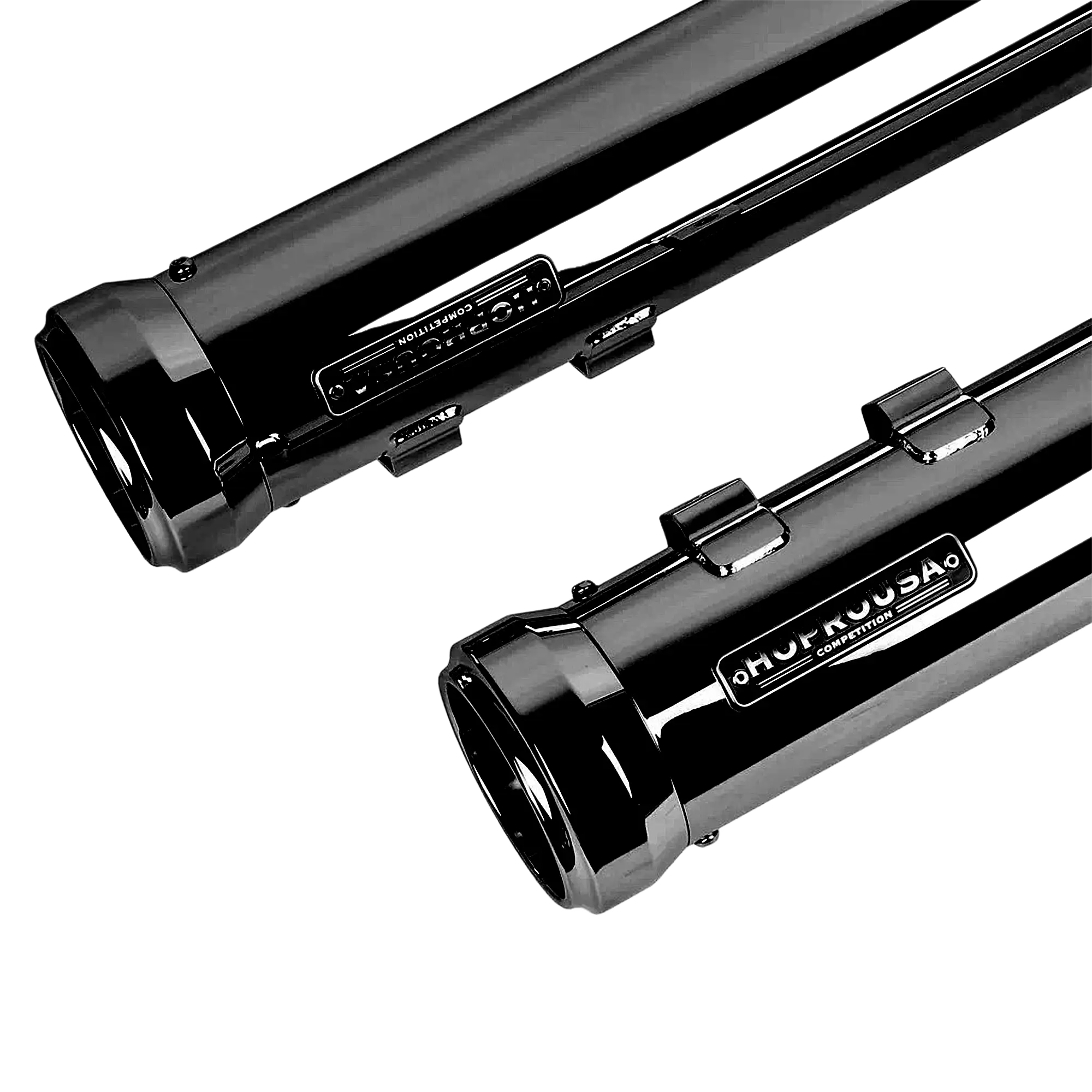 Chrome Slip-On Mufflers for 2017+ Harley Touring - Image 4