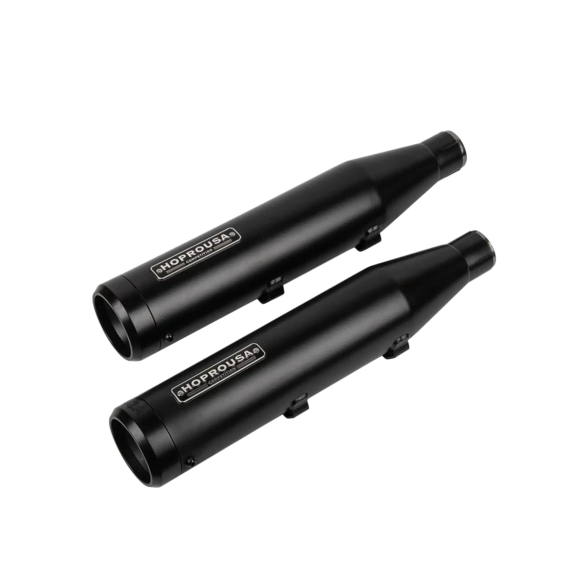 Dual Slip-On Mufflers for Sportster XL883 & XL1200 - Image 2