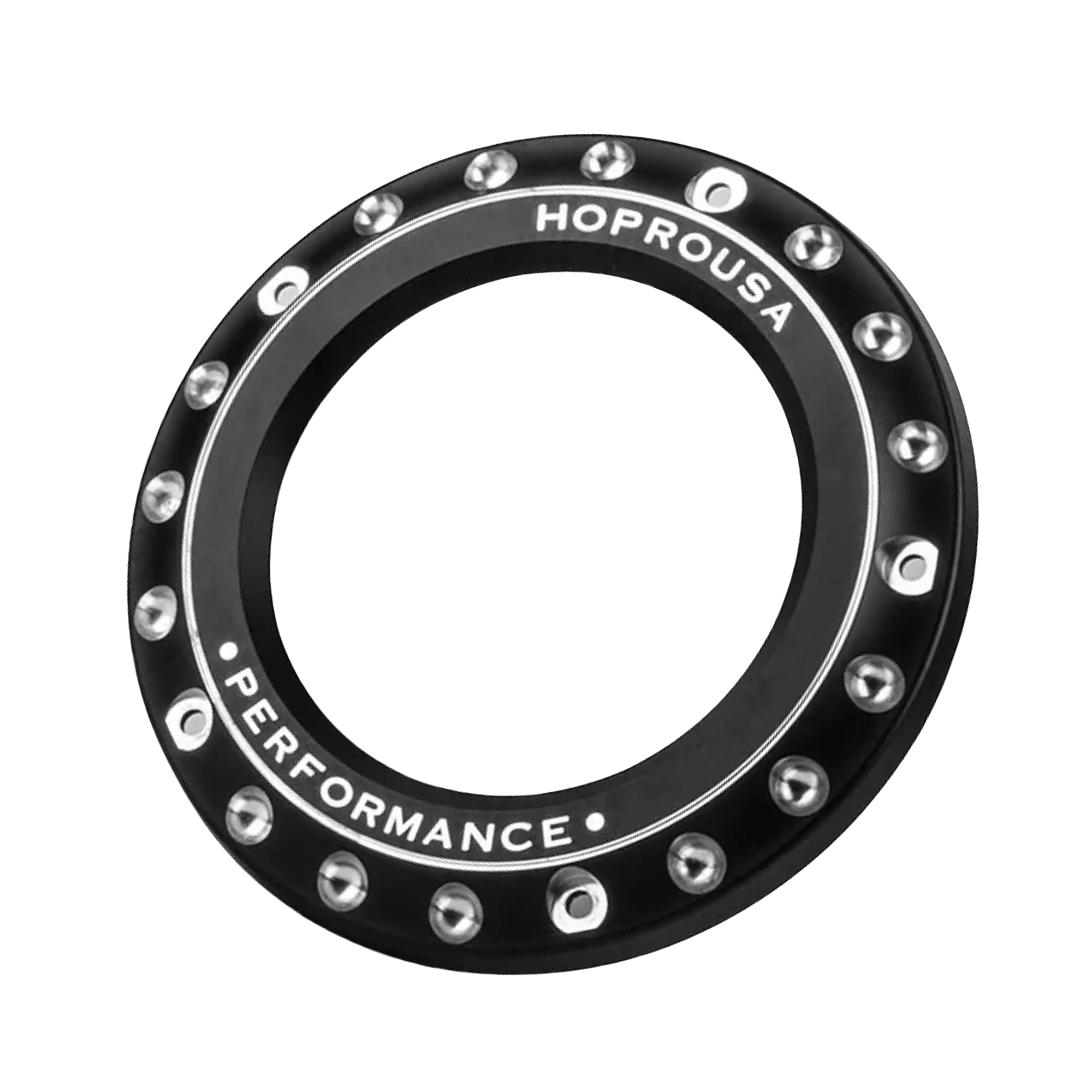 Clear View 5-Hole Derby Cover for M8 Softail