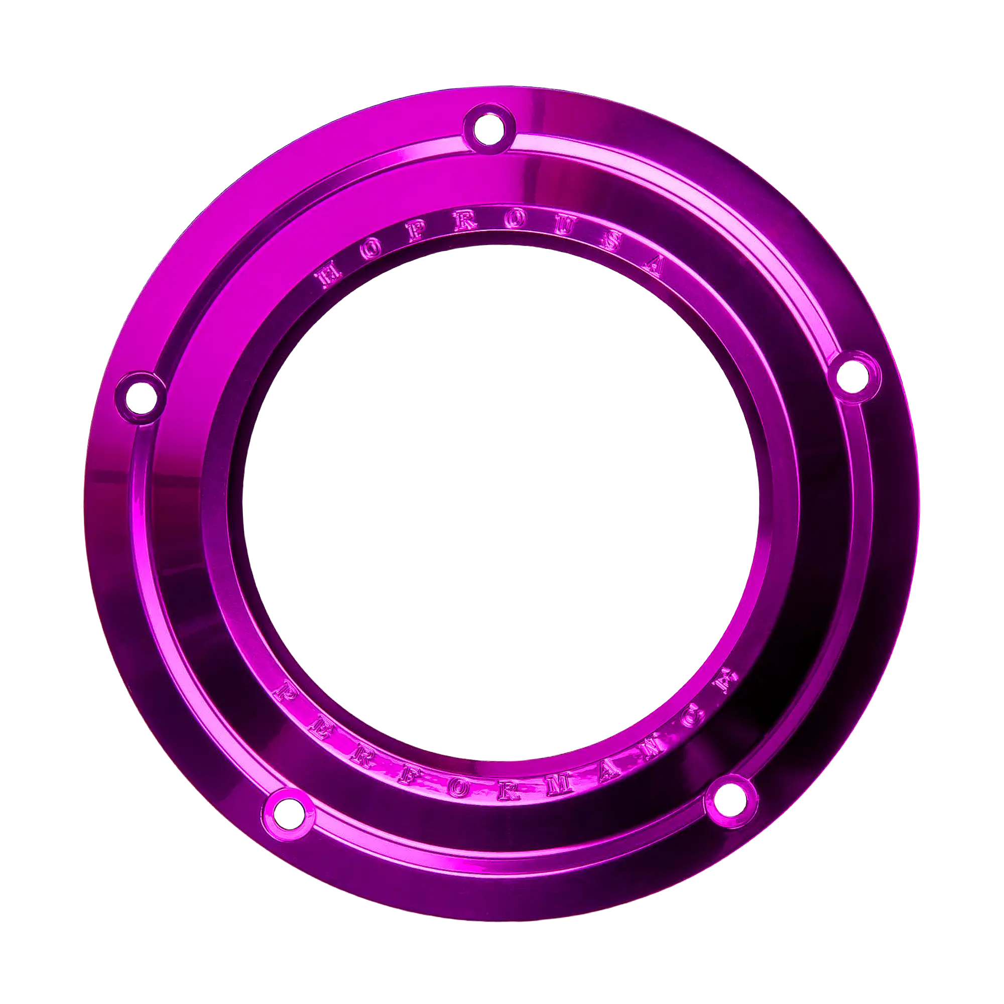 Clear View 5-Hole Derby Cover for 2016+ Touring - Image 3