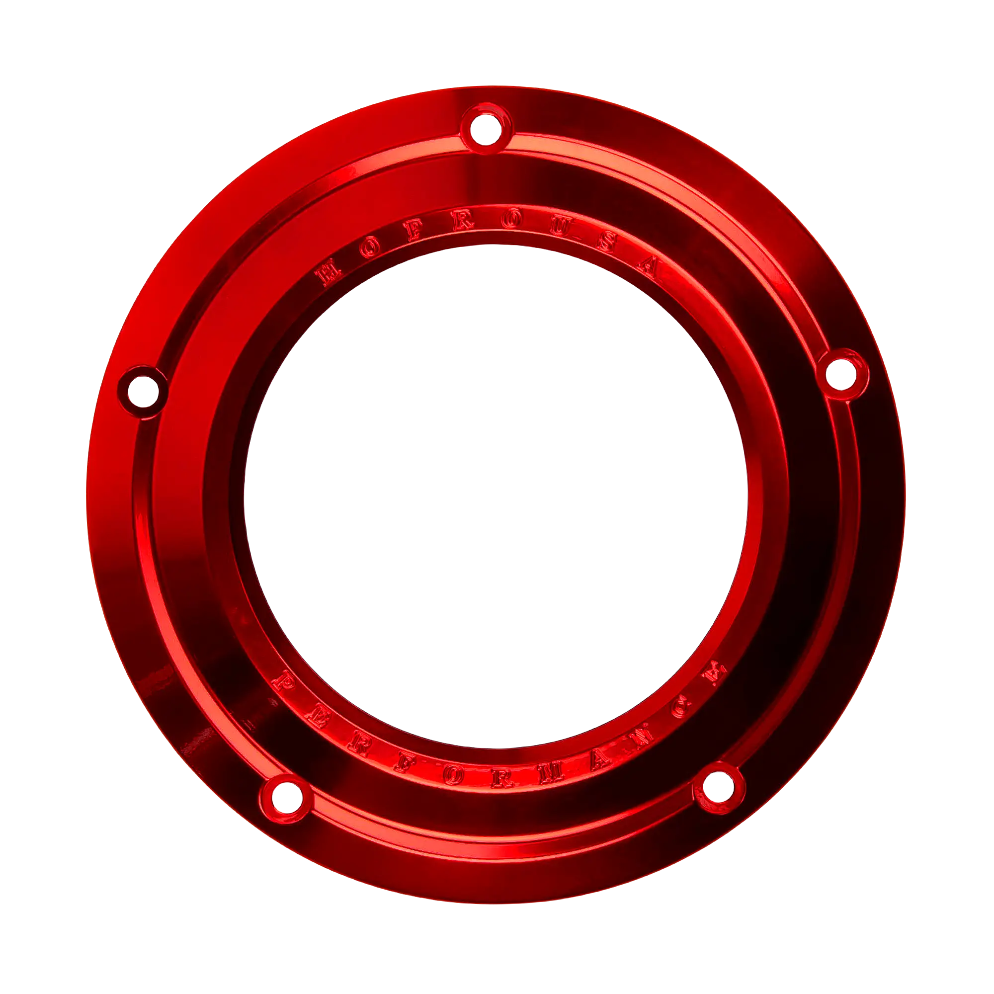Clear View 5-Hole Derby Cover for 2016+ Touring - Image 2