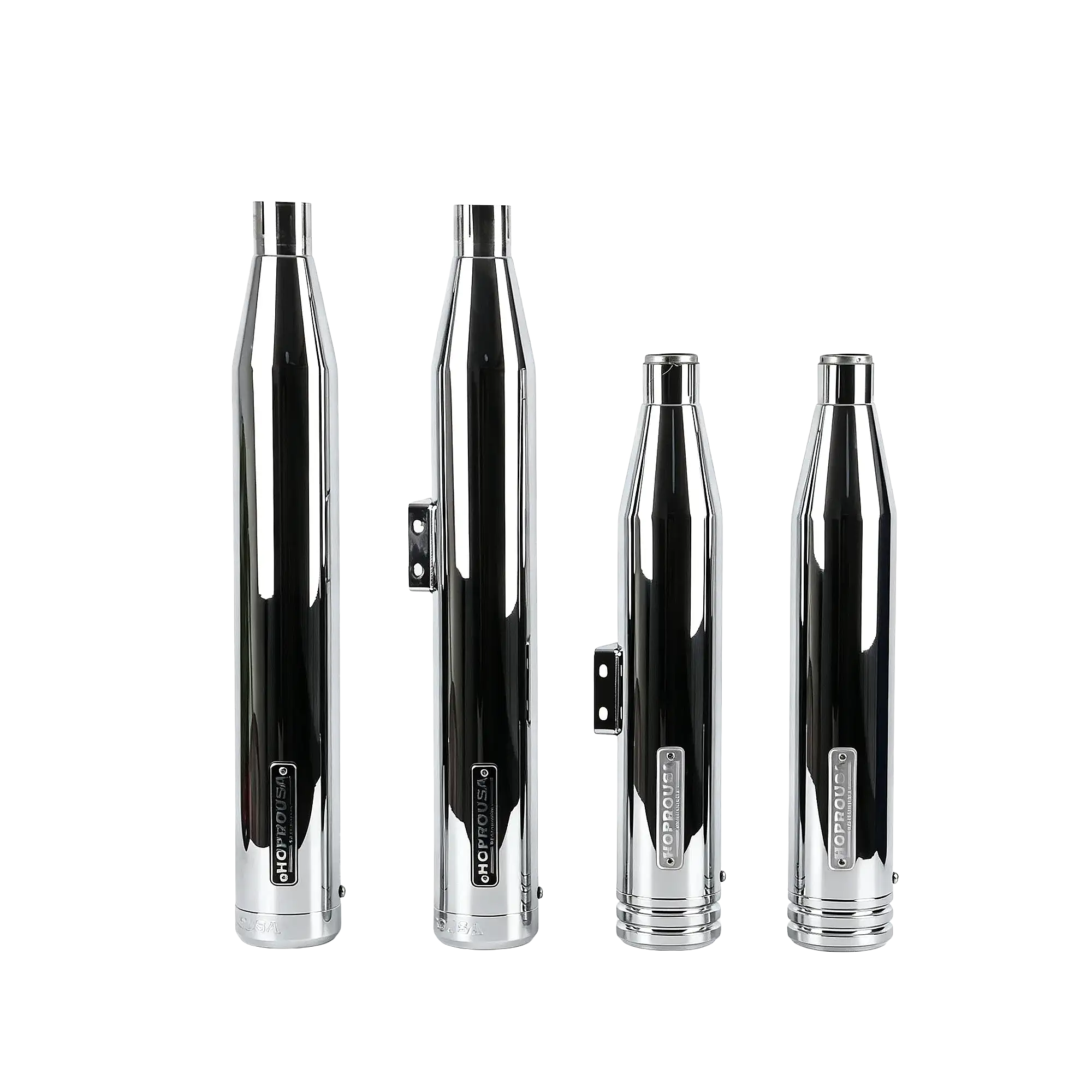 Dual Slip-On Mufflers for 2018+ Harley Softail - Image 2