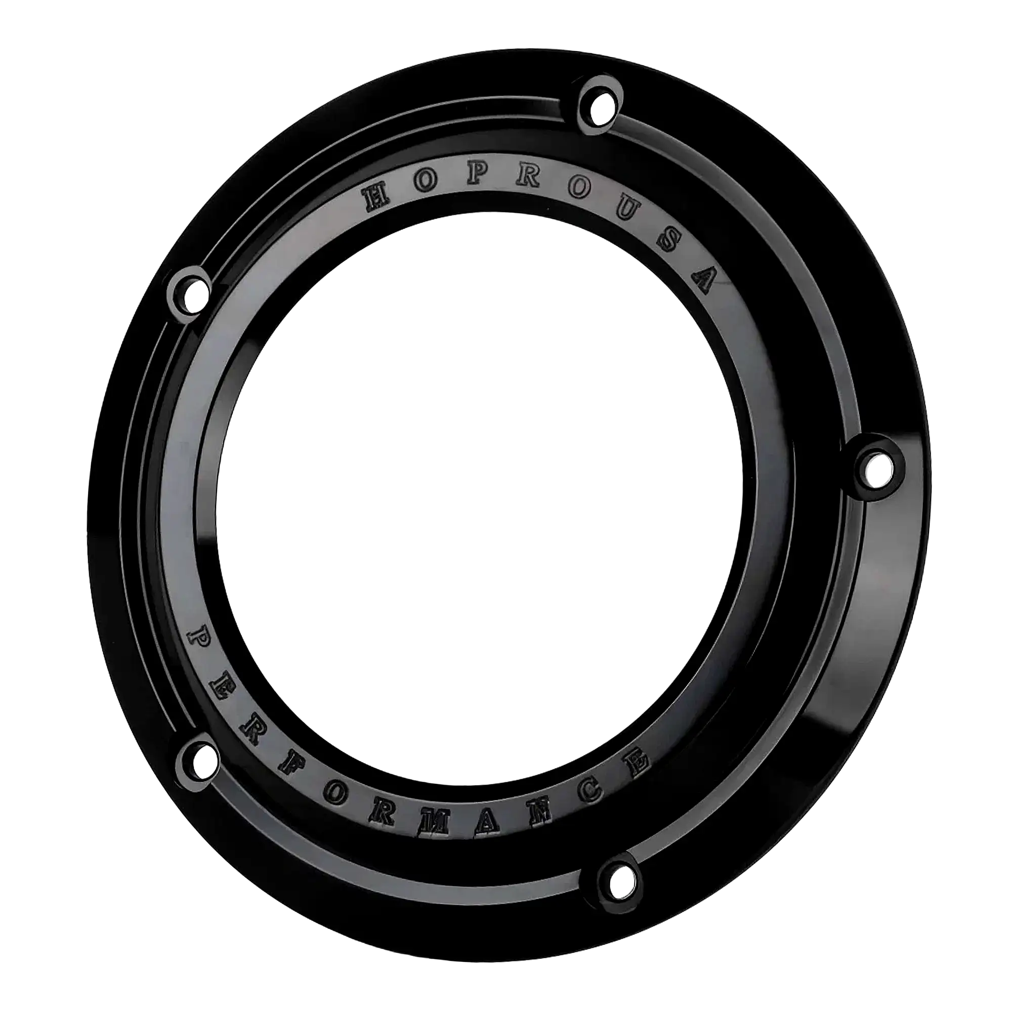Clear View 5-Hole Derby Cover for Twin Cam - Image 3