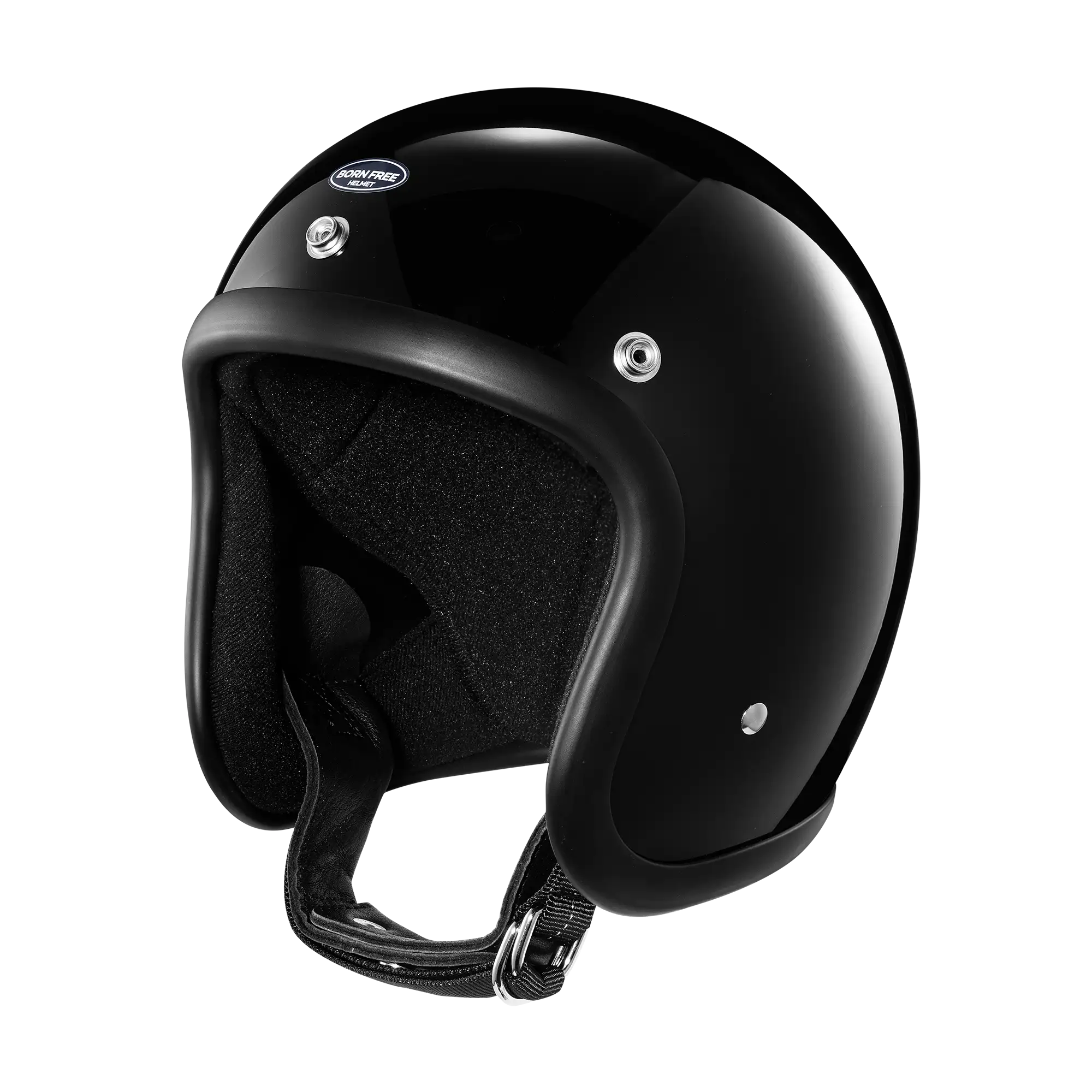 BornFree 50s 500TX-Inspired Fiberglass 3/4 Novelty Helmet - Image 2