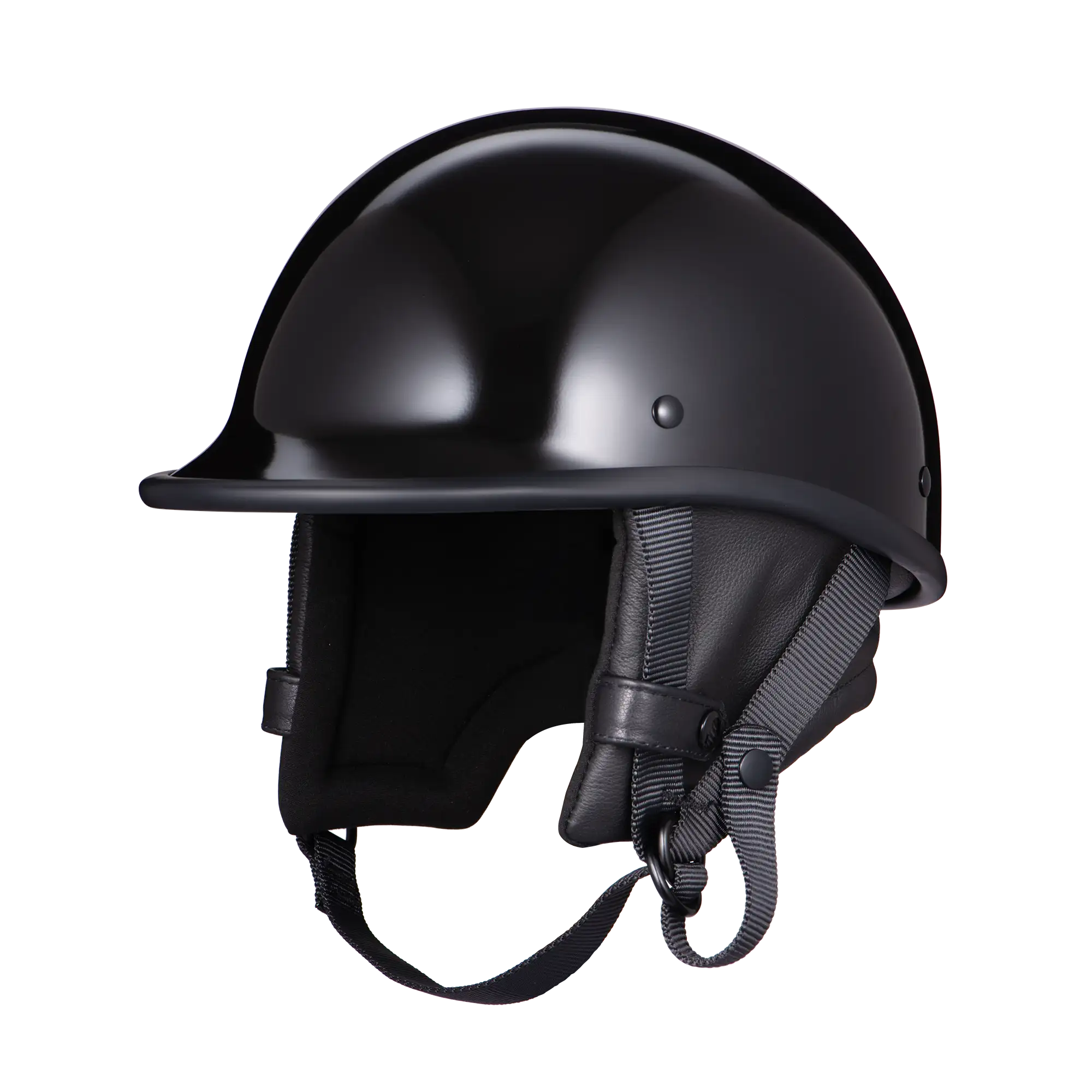 BornFree Clubster Vintage Jockey-Style Half Helmet – U.S.-Market Version