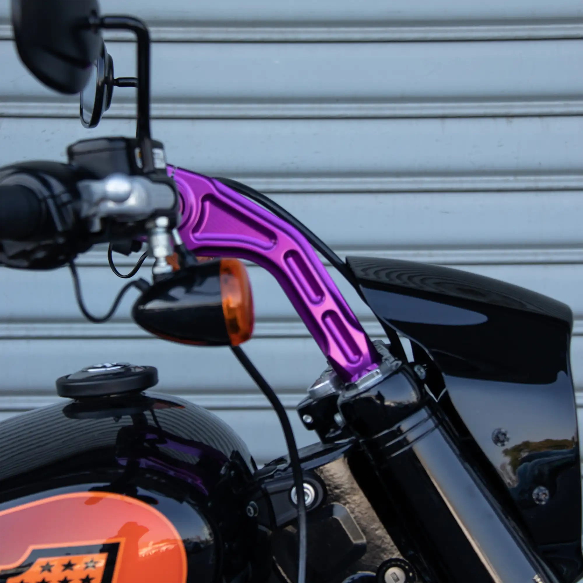 6–12" 2.5" Pullback Handlebar Risers for 1" / 1.25" Handlebars - Image 9