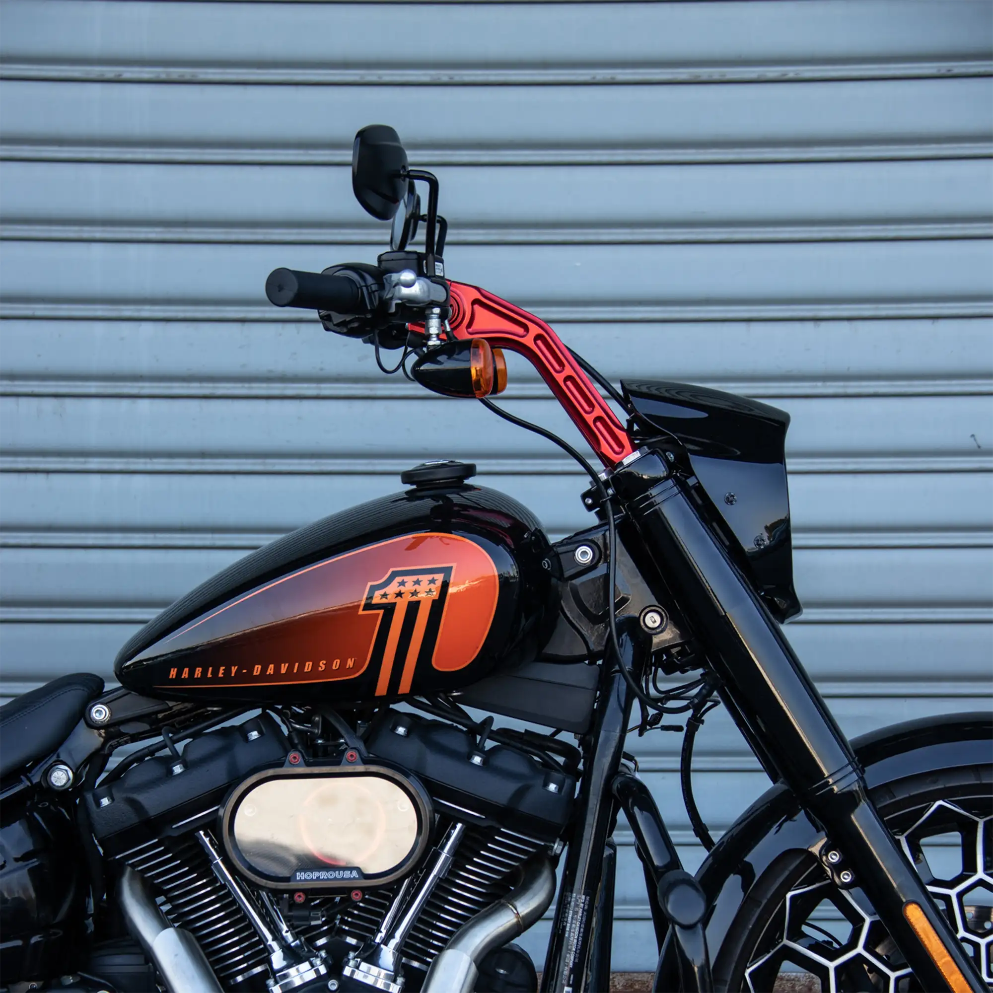6–12" 2.5" Pullback Handlebar Risers for 1" / 1.25" Handlebars - Image 8