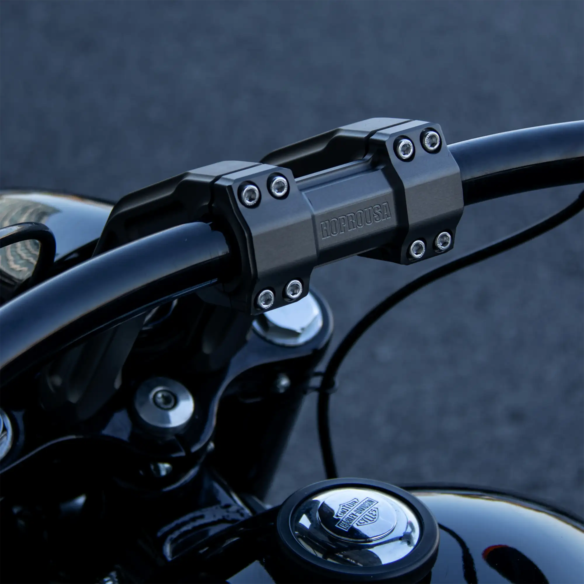 6–12" 2.5" Pullback Handlebar Risers for 1" / 1.25" Handlebars - Image 7