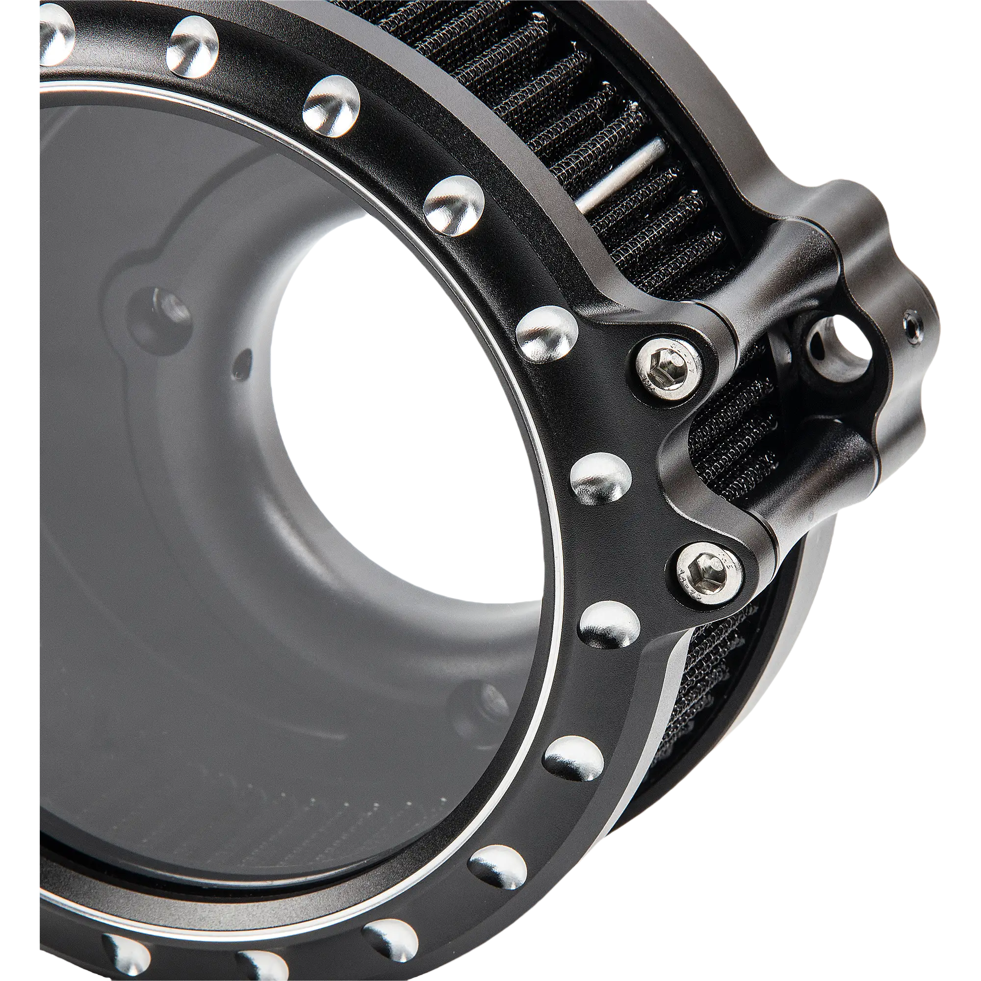 Clear View Round CNC High-Flow Air Cleaner for Milwaukee-Eight - Image 5