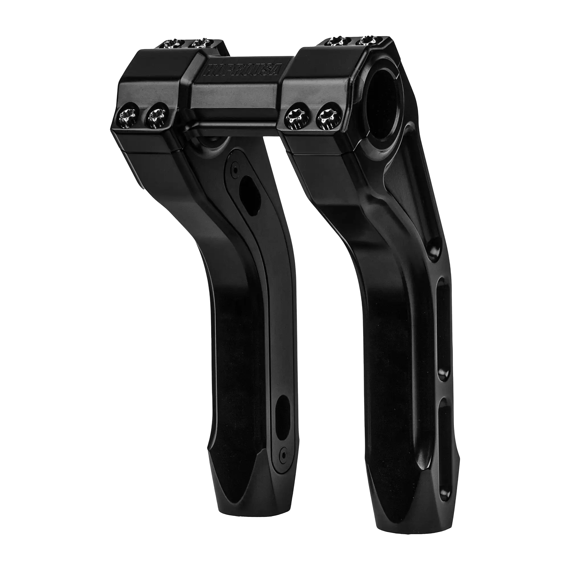 6–12" 2.5" Pullback Handlebar Risers for 1" / 1.25" Handlebars