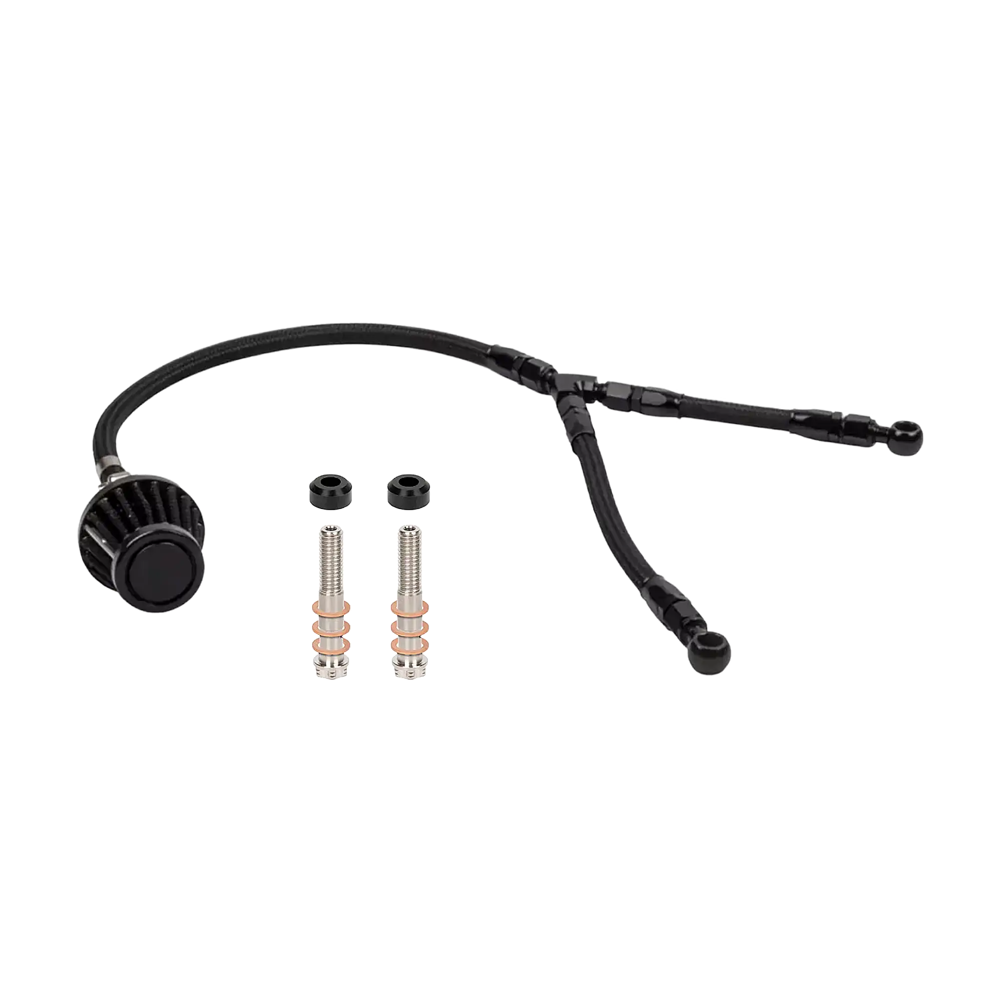 Oil Bypass Breather Kit for HOPROUSA Oval Clear View Air Cleaners