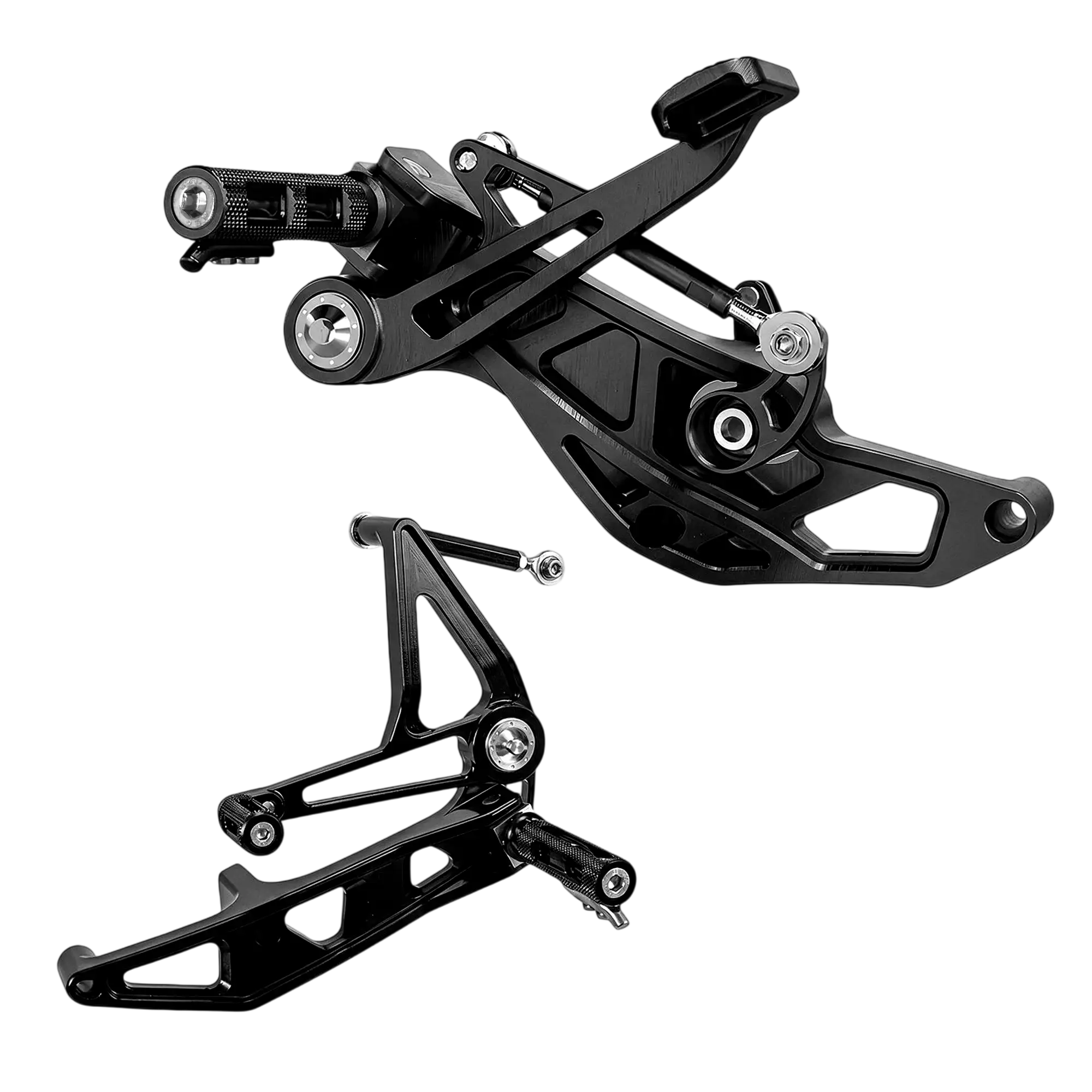 Bagger Racing-Style CNC Mid-Control Kit for 2009–2026 Touring