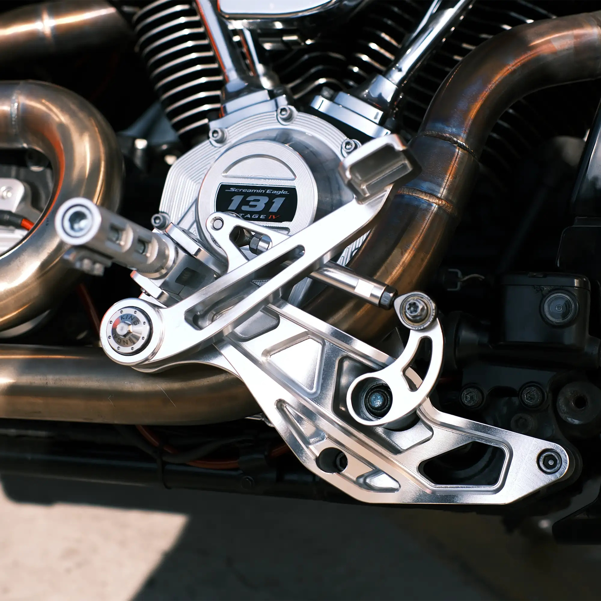 Bagger Racing-Style CNC Mid-Control Kit for 2009–2026 Touring - Image 2