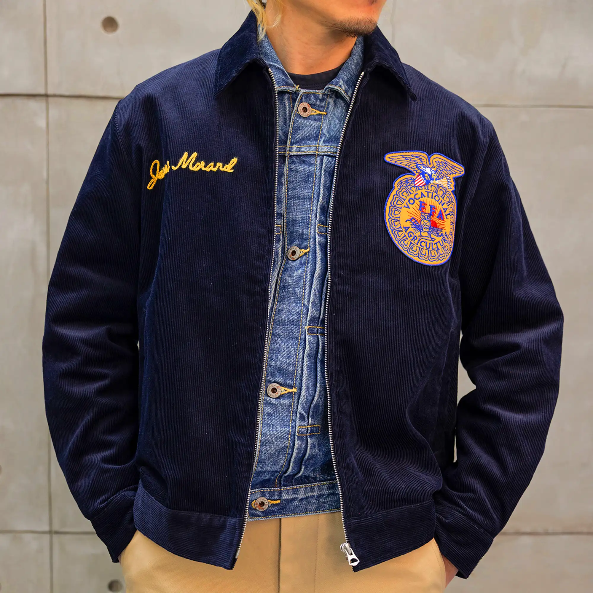 CURRAHEE FFA Heritage Corduroy Embroidered Jacket - Image 8