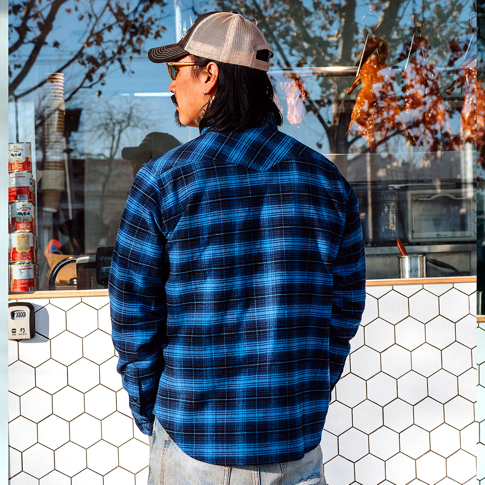 CURRAHEE 100% Cotton Plaid Flannel Shirt - Image 13