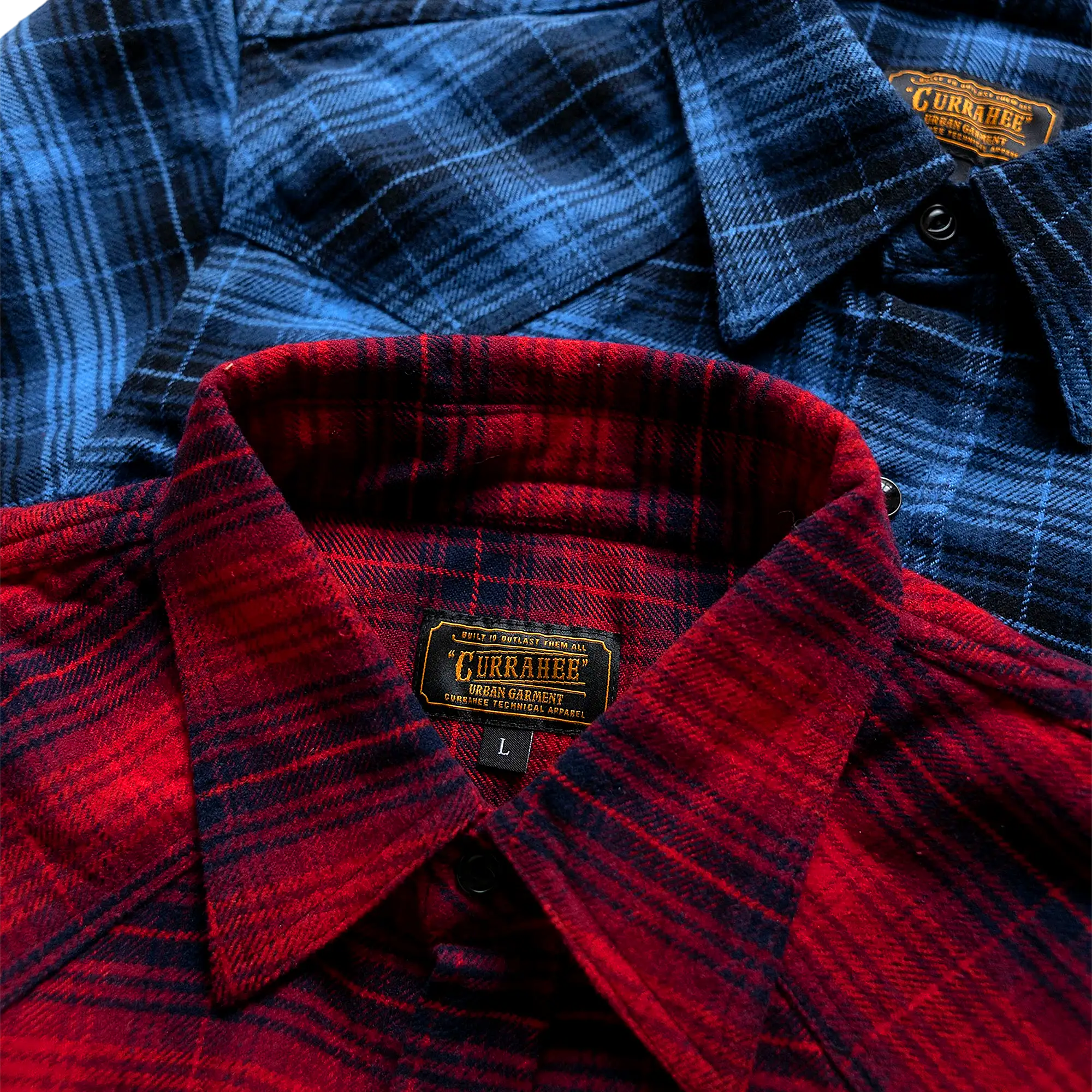 CURRAHEE 100% Cotton Plaid Flannel Shirt - Image 6