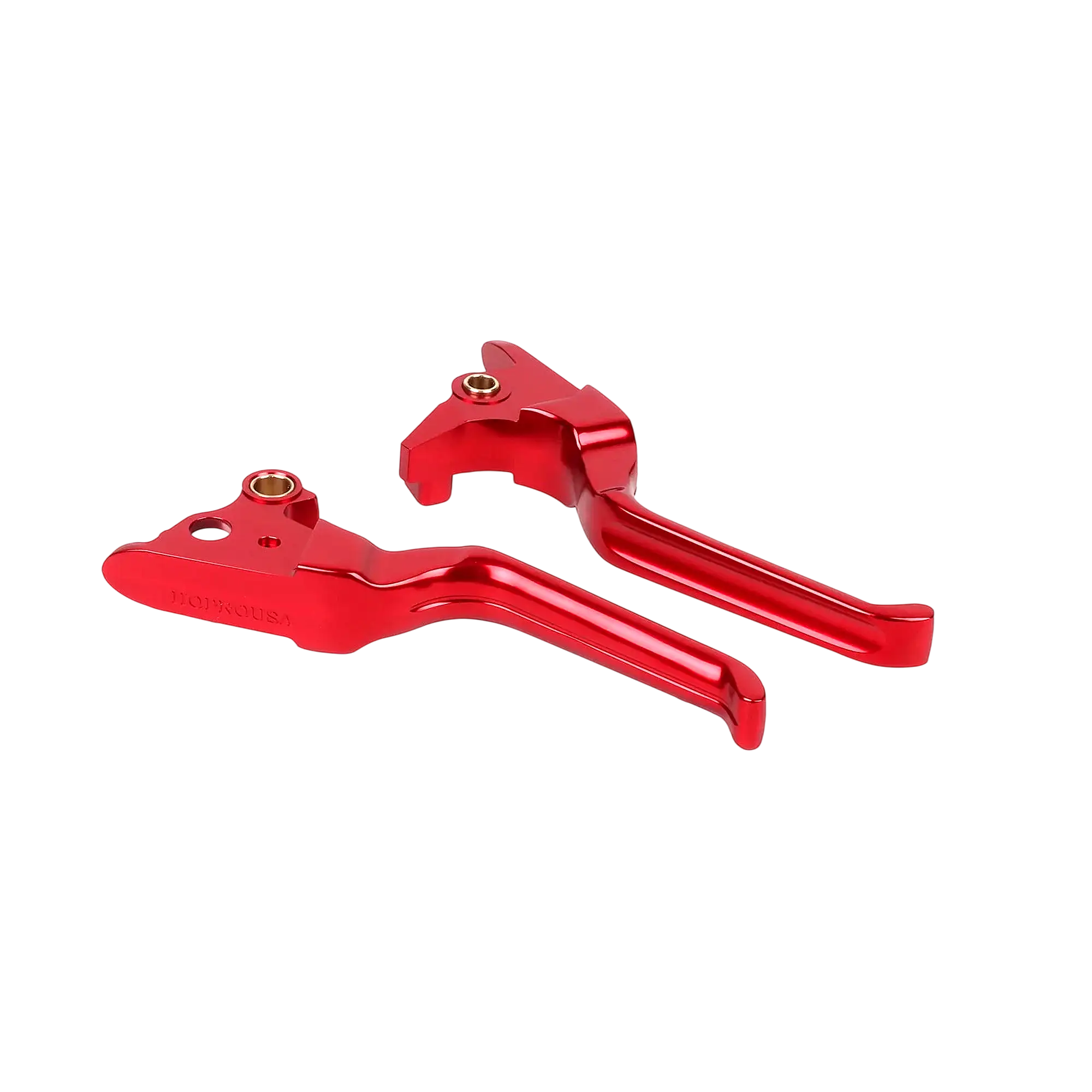 CNC 2-Finger Brake & Clutch Lever Set for Harley Softail & Touring - Image 2