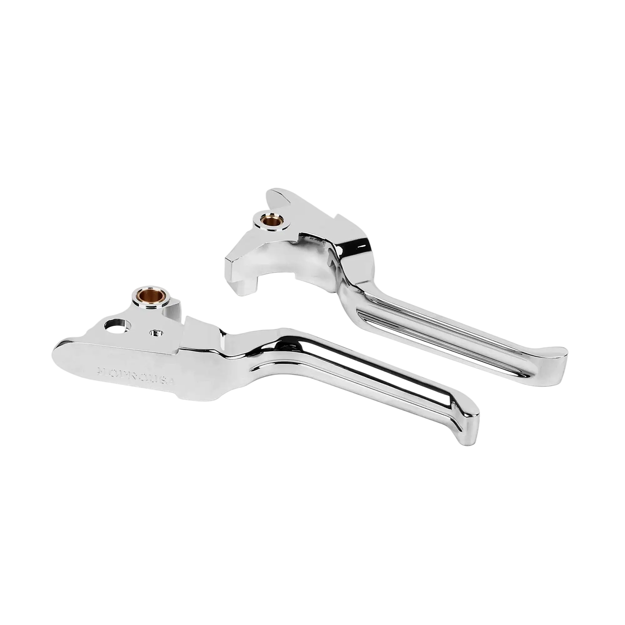 CNC 2-Finger Brake & Clutch Lever Set for Harley Softail & Touring - Image 4