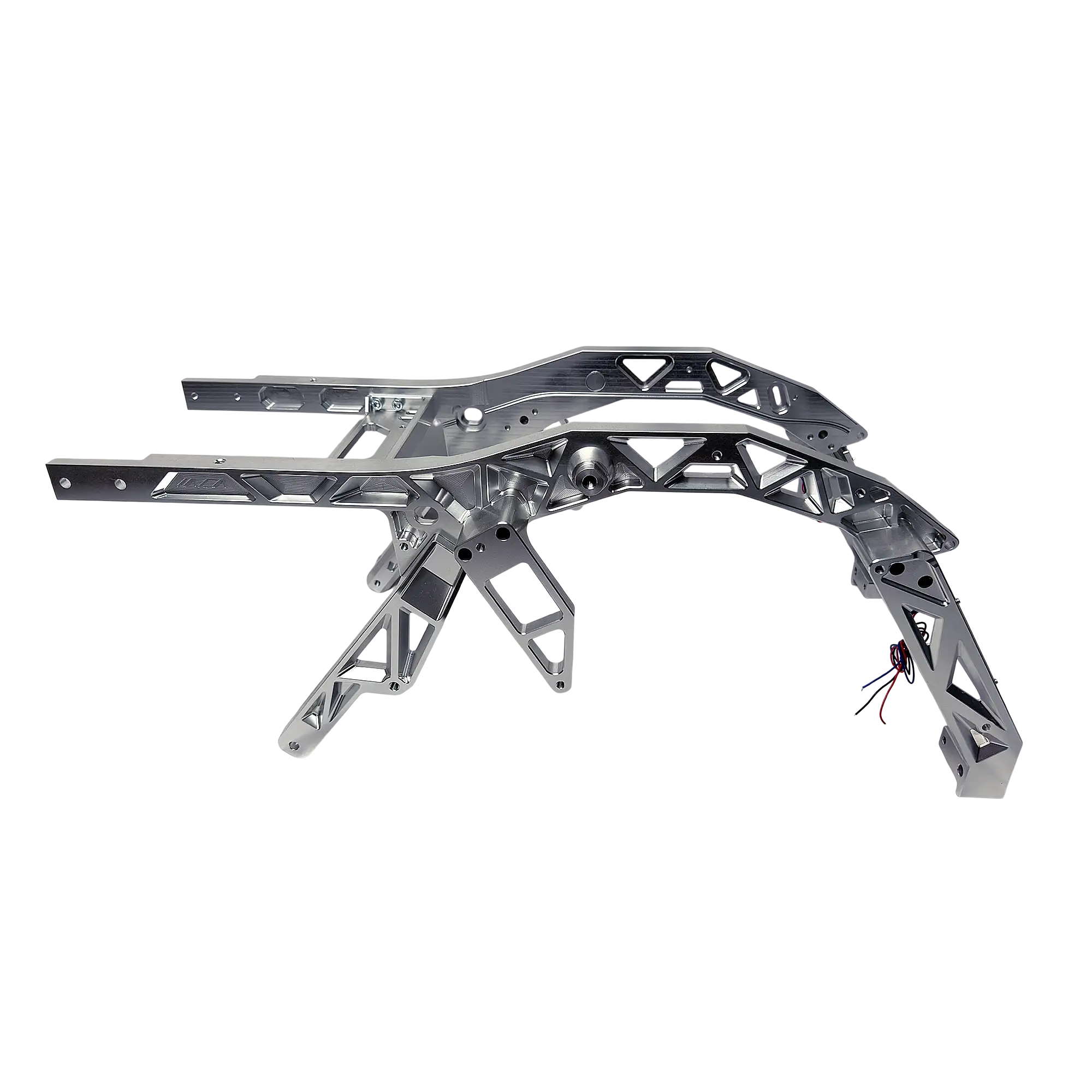 Bagger Racing-Style CNC Rear Subframe for Harley Touring - Image 2
