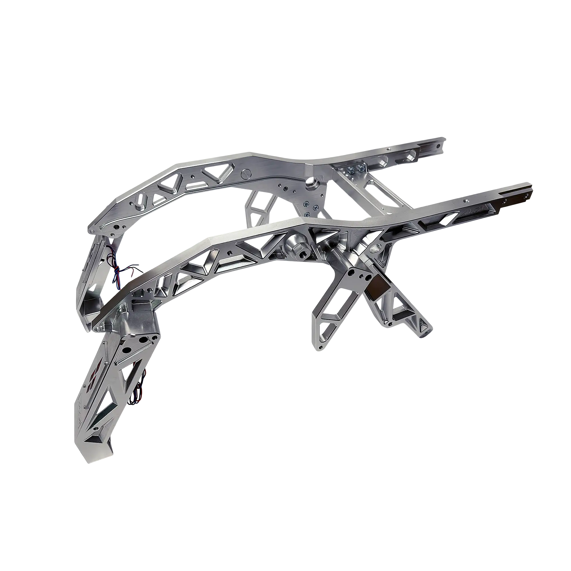 Bagger Racing-Style CNC Rear Subframe for Harley Touring - Image 3