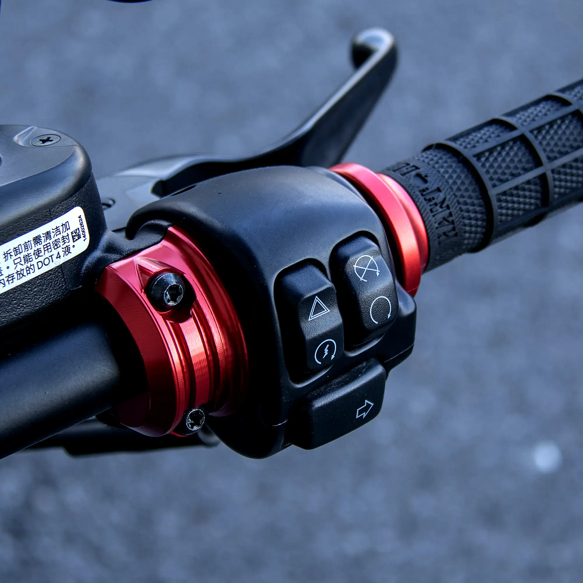 CNC Brake & Clutch Perch Clamp Set for Harley - Image 9