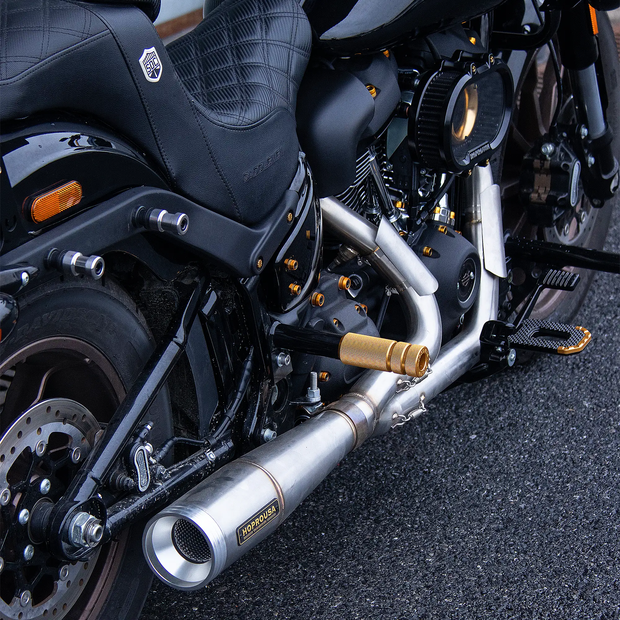 Low-Profile Rear Crash Bars for 2018+ Harley Softail - Image 8