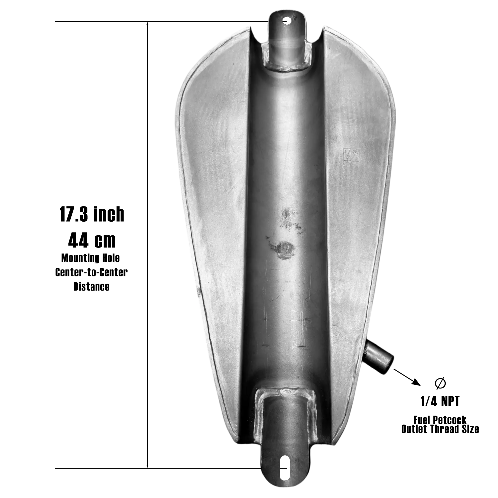 Custom Retro Gas Tank for Carbureted Harley Builds - Image 8