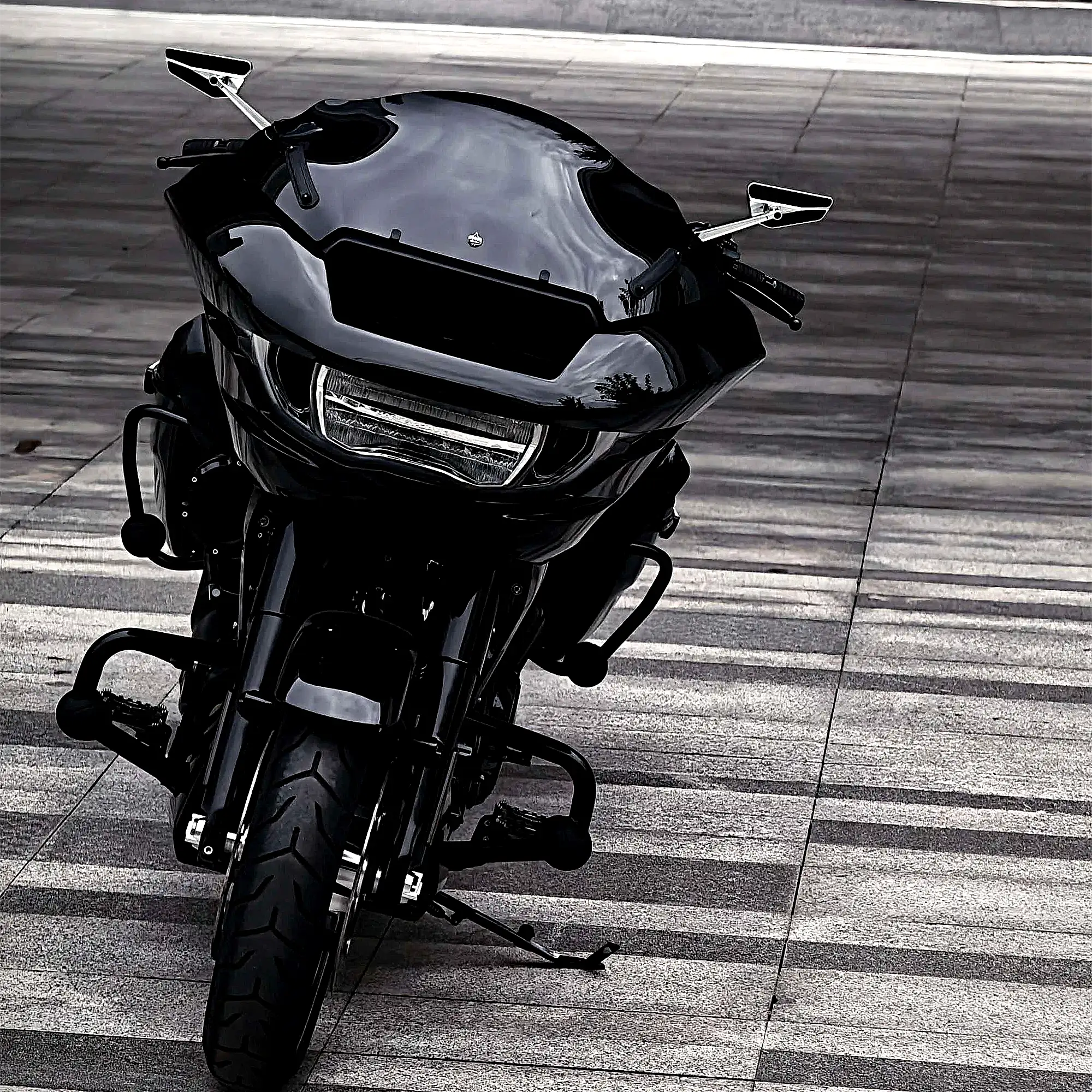 CNC Mirrors with Forged Carbon Fiber Accent - Image 9